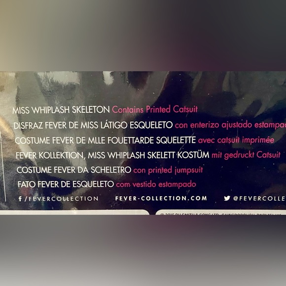 Woman’s Halloween Skeleton Costume - Picture 9 of 9